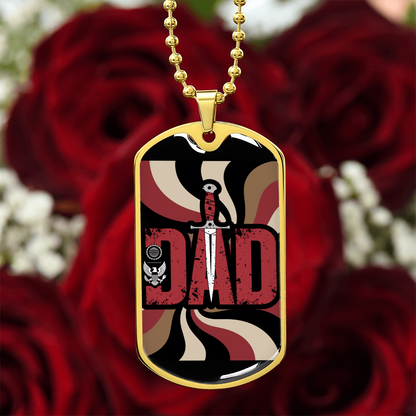 Father gift retirement personalized custom necklace fine jewelry