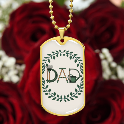 Father gif retirement personalized custom necklace fine jewelry