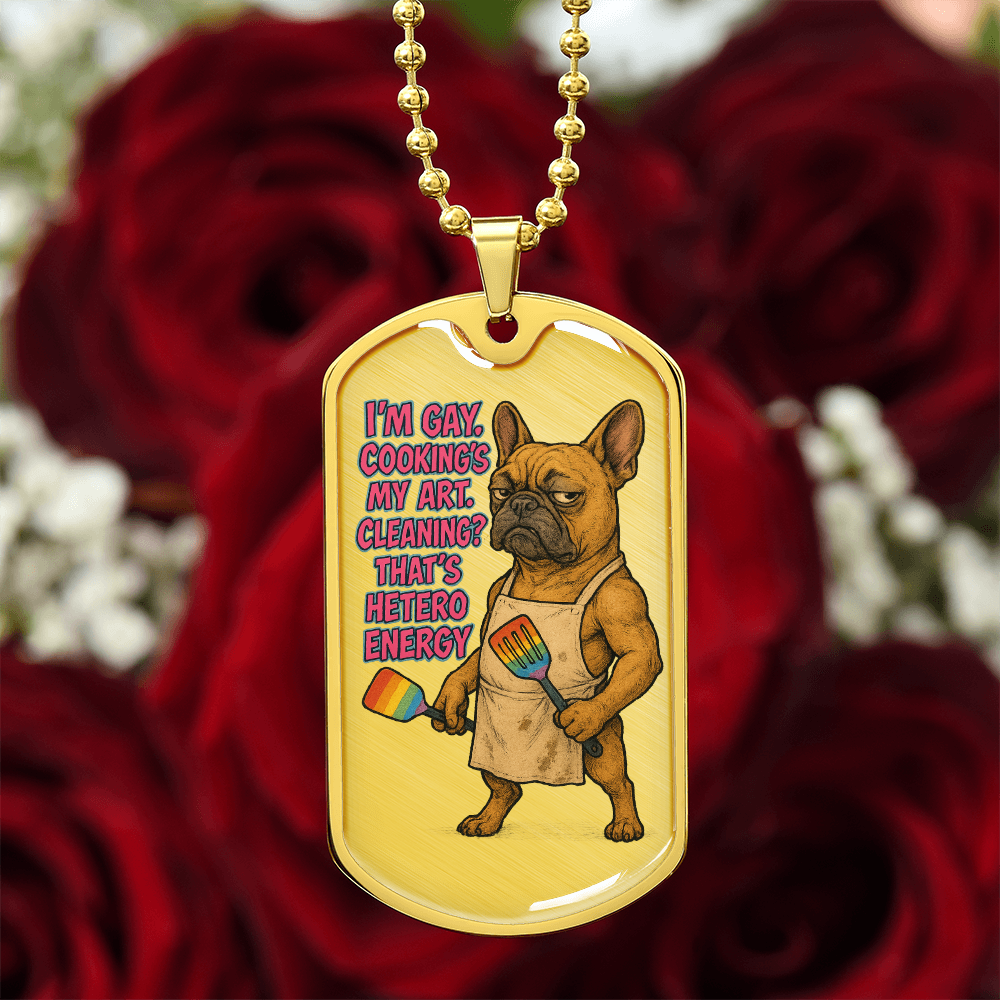 Pride Necklace Custom Name| Dog Tag Chain | Custom Dog Tag