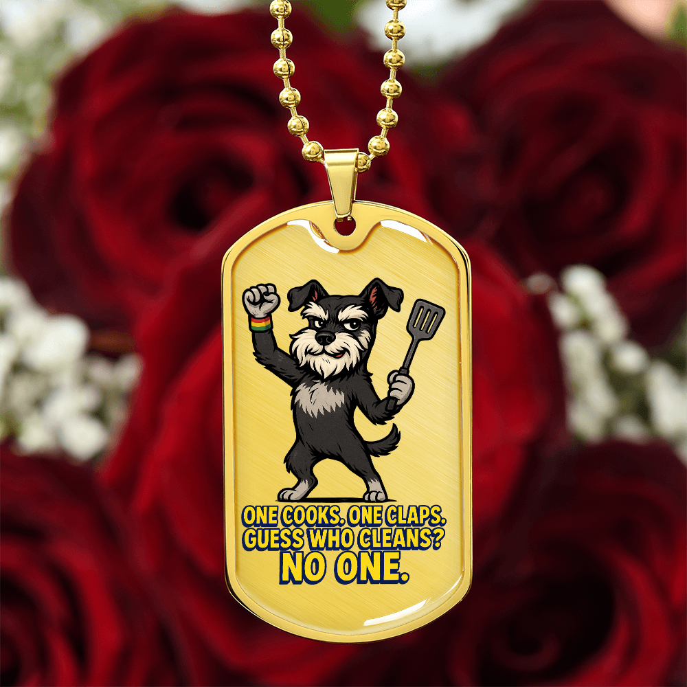Pride Necklace Custom Name| Dog Tag Chain | Custom Dog Tag