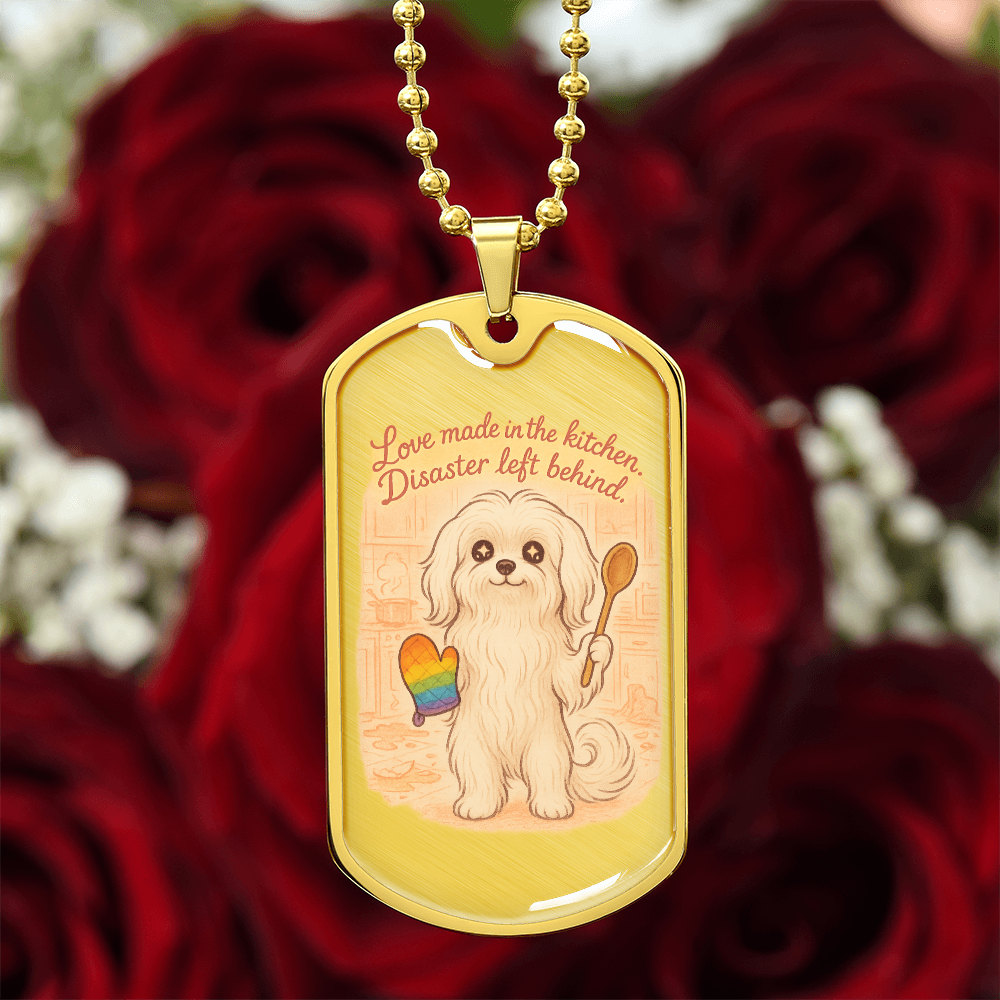 Pride Necklace Custom Name| Dog Tag Chain | Custom Dog Tag