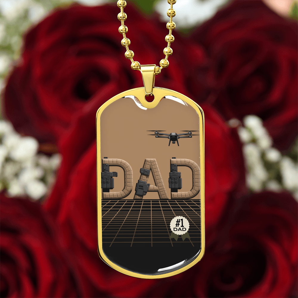 Father gift retirement custom personalized necklace fine jewelry