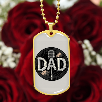 Father gift retirement custom personalized necklace fine jewelry