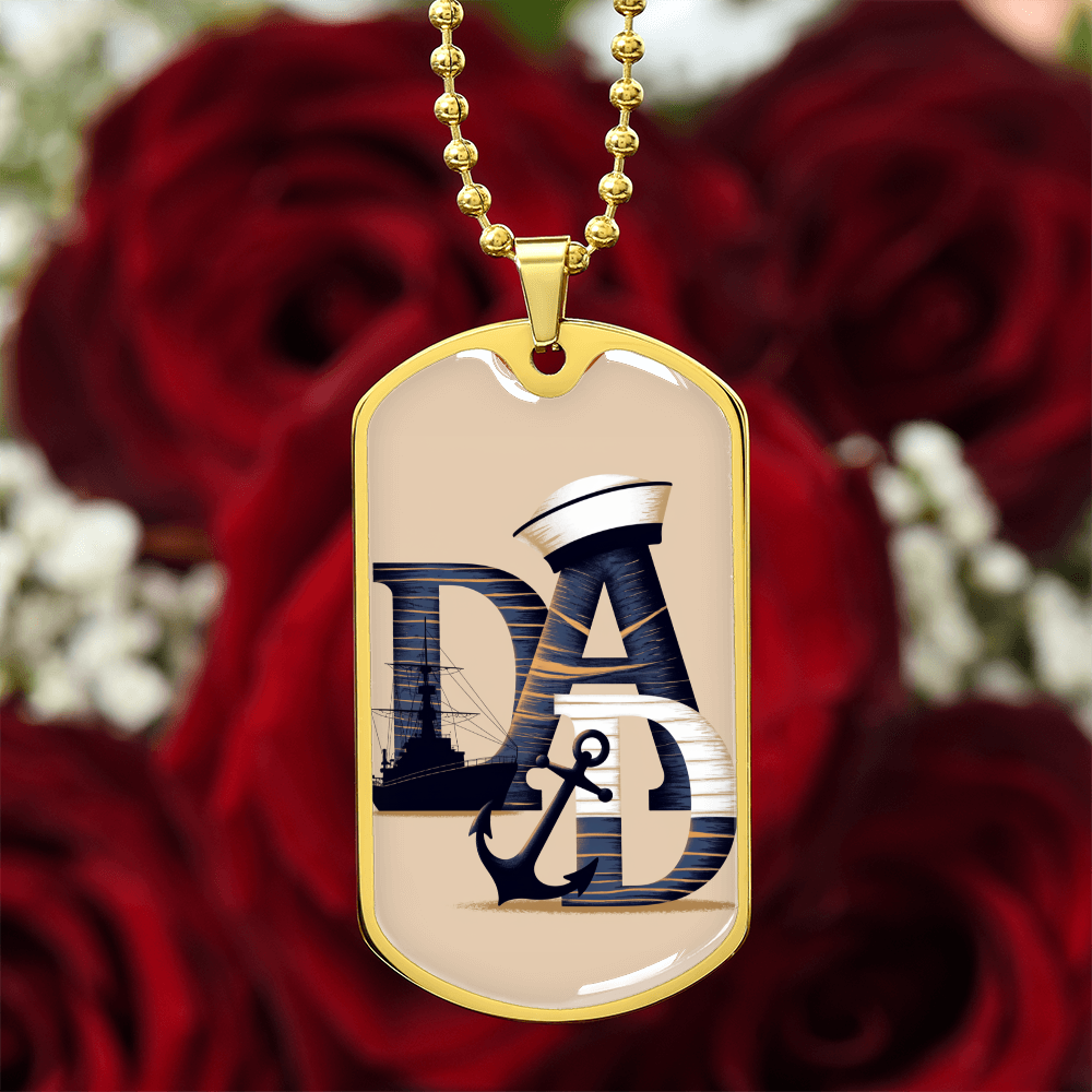 Father gift retirement personalized custom necklace fine jewelry