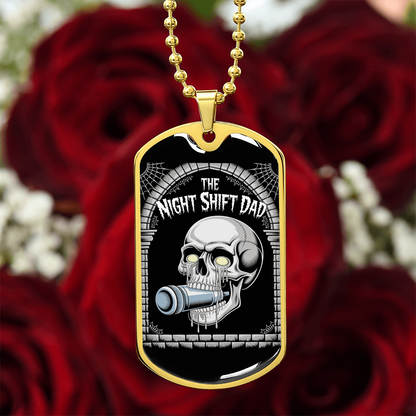 Father gift retirement personalized custom necklace fine jewelry