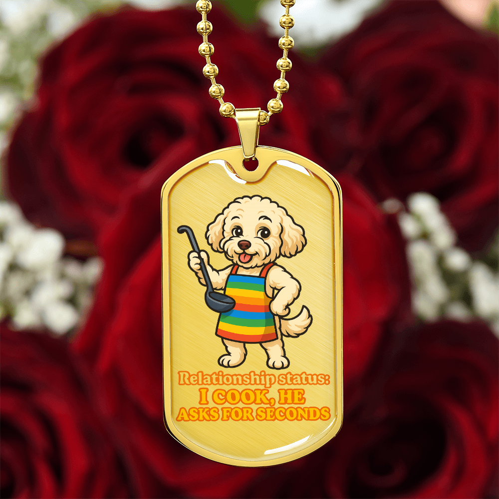 Pride Necklace Custom Name| Dog Tag Chain | Custom Dog Tag
