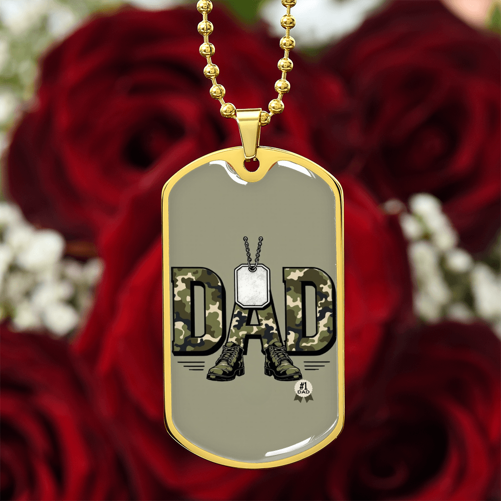 Father gift retirement personalized custom necklace fine jewelry