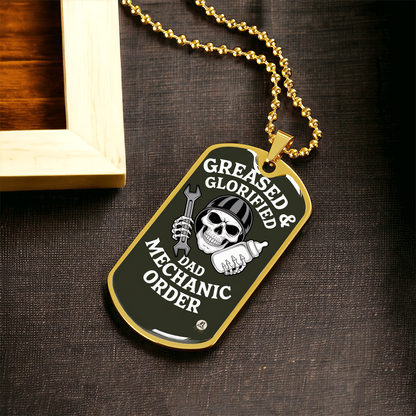 Father gift retirement custom personalized necklace fine jewelry