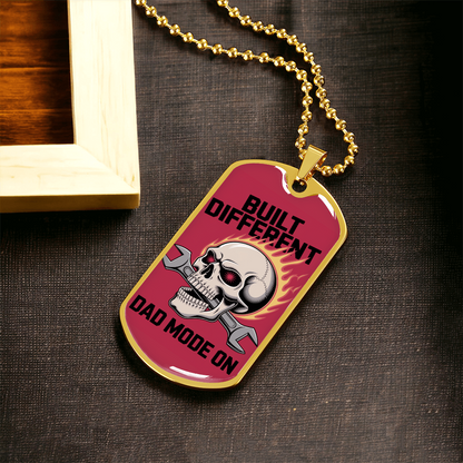 Father gift retirement personalized tag custom necklace fine jewelry