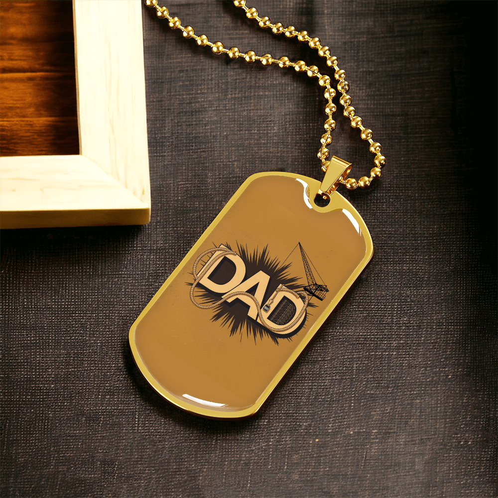 Dad gift retirement personalized coustum necklace