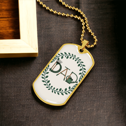 Father gif retirement personalized custom necklace fine jewelry