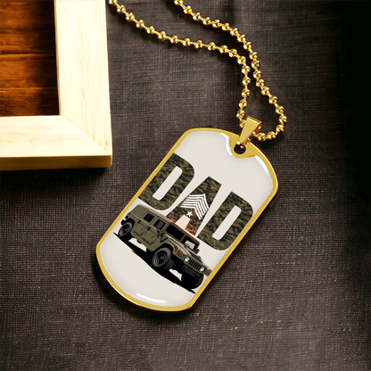 Father gift retirement custom personalized necklace fine jewelry
