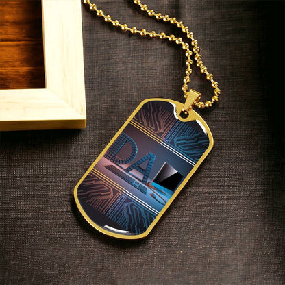 Father's Day Gift Custom Name Necklace | Personalized Necklace