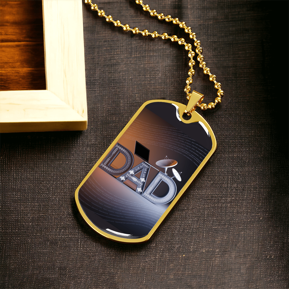Father gift retirement custom personalized necklace fine jewelry
