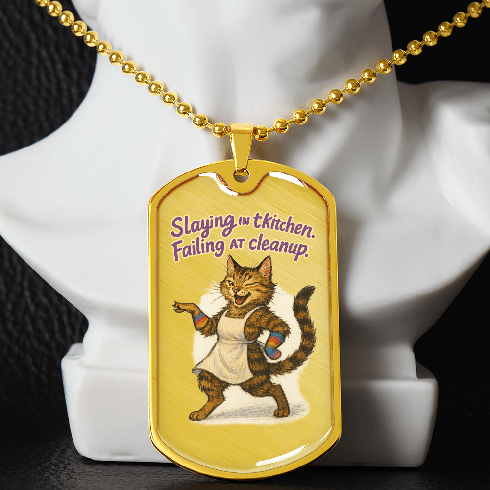 Pride Necklace Custom Name| Dog Tag Chain | Custom Dog Tag