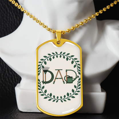 Father gif retirement personalized custom necklace fine jewelry