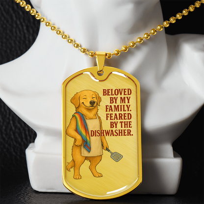 Pride custom tag LGBTQ fine jewelry personalized