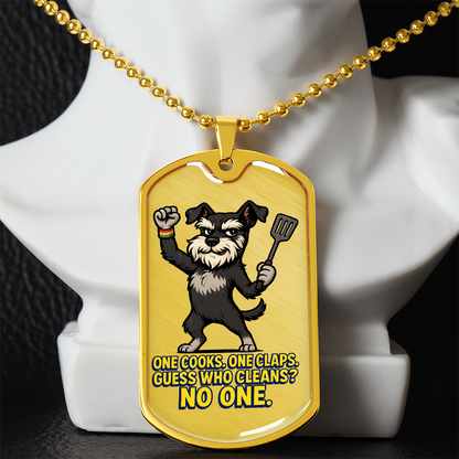 Pride Necklace Custom Name| Dog Tag Chain | Custom Dog Tag