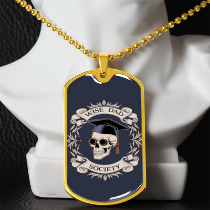 Father gift retirement personalized custom necklace fine jewelry