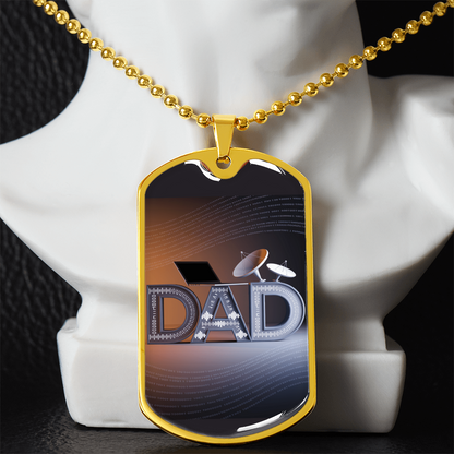 Father gift retirement custom personalized necklace fine jewelry