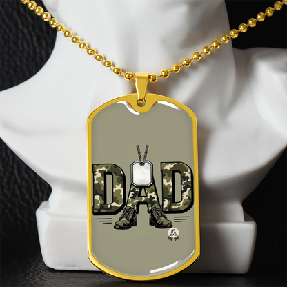 Father gift retirement personalized custom necklace fine jewelry