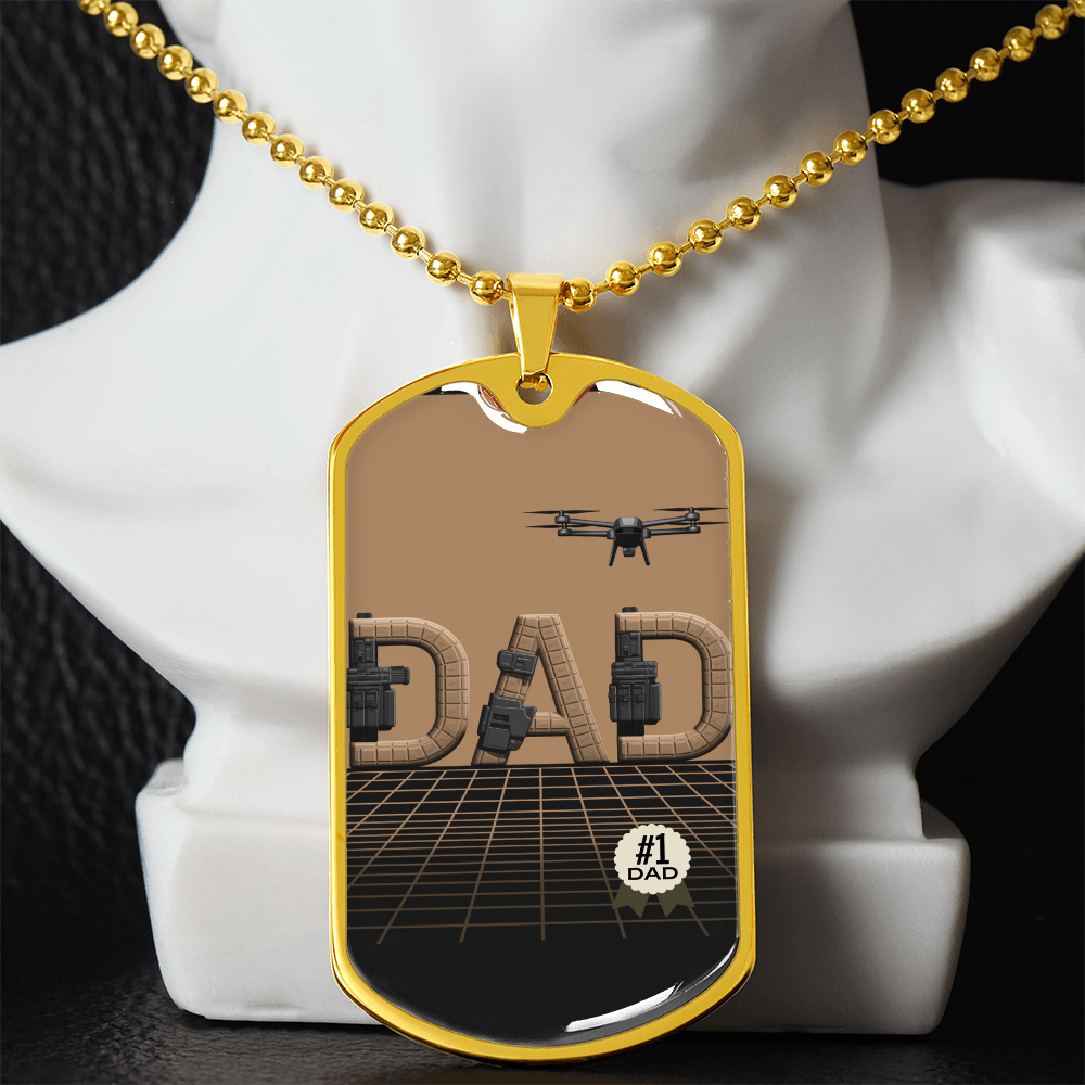 Father gift retirement custom personalized necklace fine jewelry