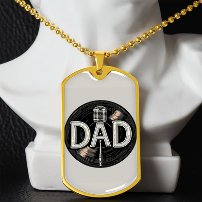 Father gift retirement custom personalized necklace fine jewelry