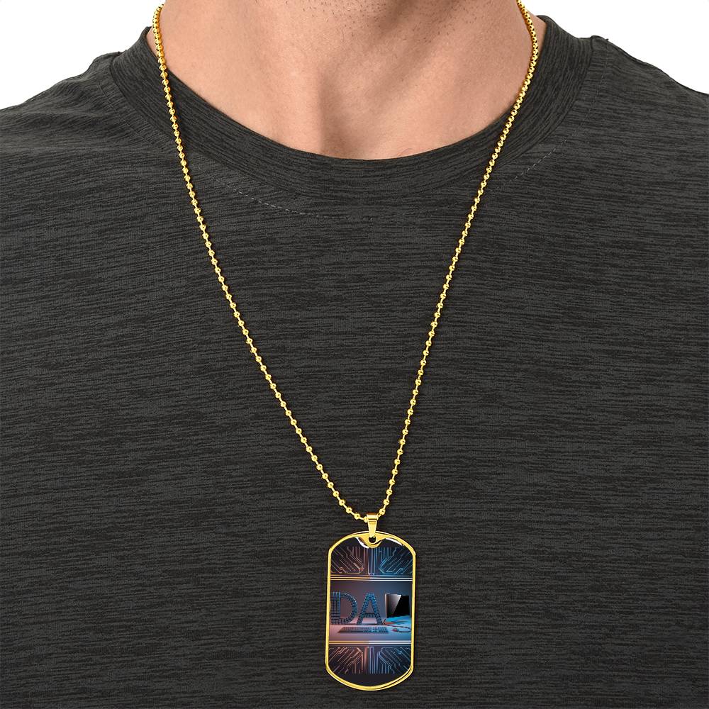 Father's Day Gift Custom Name Necklace | Personalized Necklace