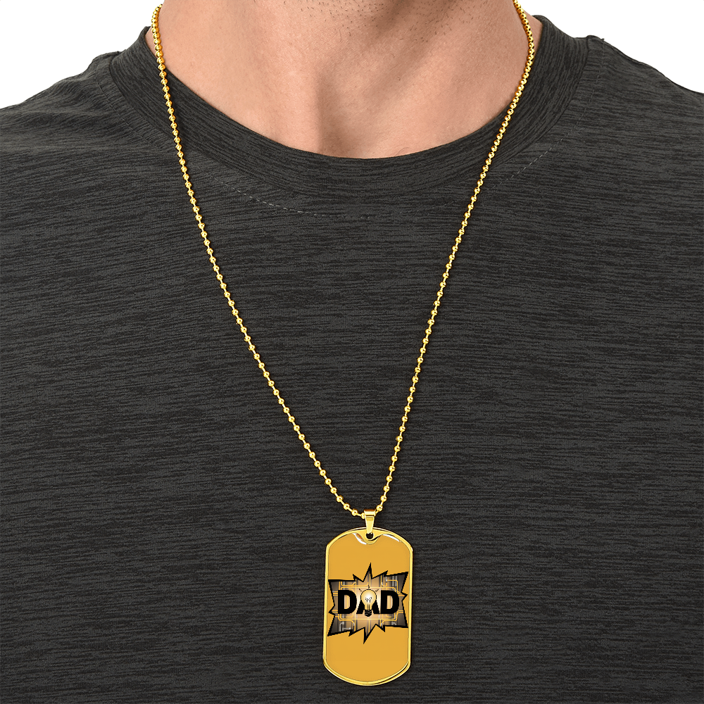 Father's Day Gift Custom Name Necklace | Personalized Necklace