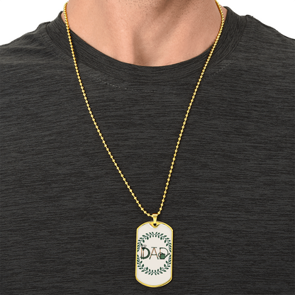 Father gif retirement personalized custom necklace fine jewelry