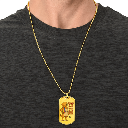 Pride custom tag LGBTQ fine jewelry personalized