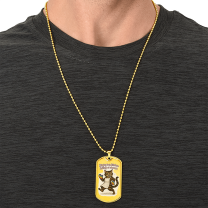 Pride Necklace Custom Name| Dog Tag Chain | Custom Dog Tag