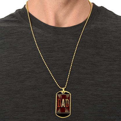 Father's Day Gift Custom Name Necklace | Personalized Necklace