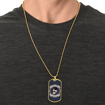 Father gift retirement personalized custom necklace fine jewelry