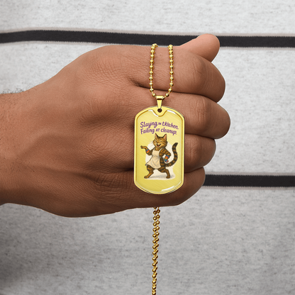 Pride Necklace Custom Name| Dog Tag Chain | Custom Dog Tag