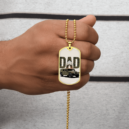 Father gift retirement custom personalized necklace fine jewelry
