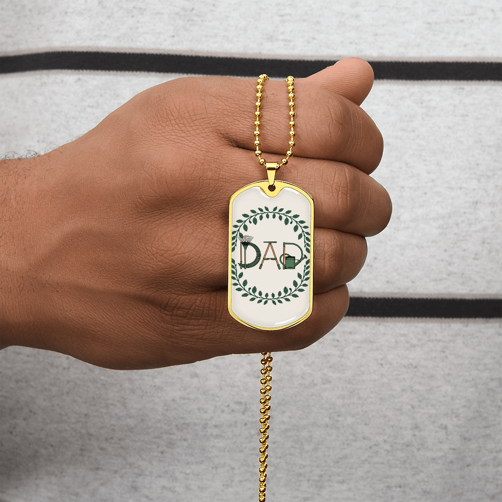 Father gif retirement personalized custom necklace fine jewelry