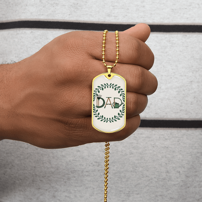 Father gif retirement personalized custom necklace fine jewelry