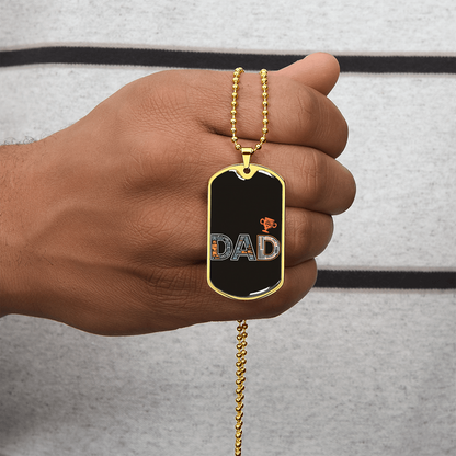 Father gift retirement personalized custom necklace fine jewelry