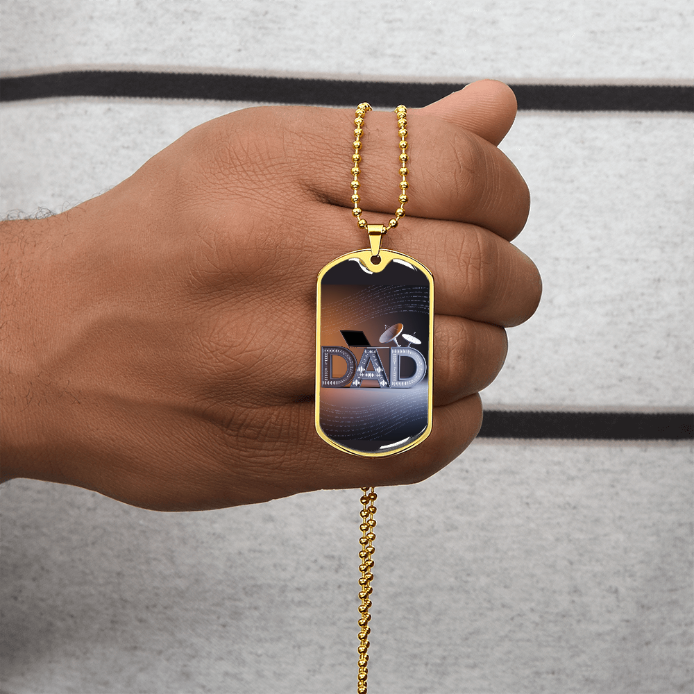 Father gift retirement custom personalized necklace fine jewelry