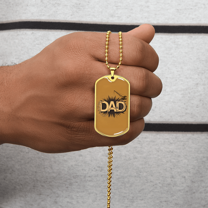 Dad gift retirement personalized coustum necklace