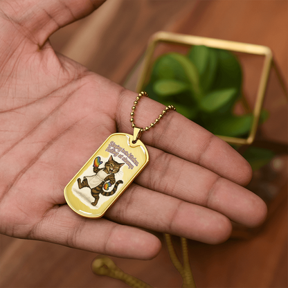 Pride Necklace Custom Name| Dog Tag Chain | Custom Dog Tag