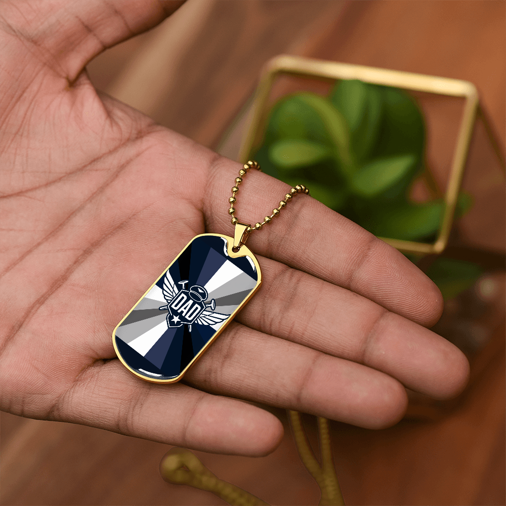 Father gift retirement personalized custom necklace fine jewelry