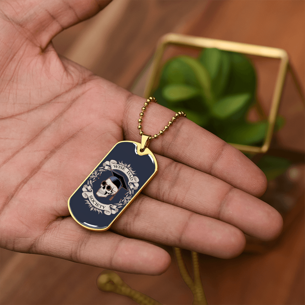 Father gift retirement personalized custom necklace fine jewelry