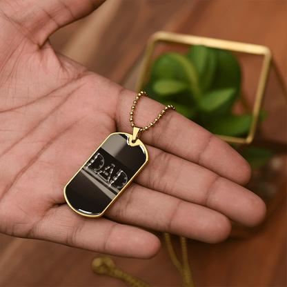 Father gift retirement personalized custom necklace fine jewelry