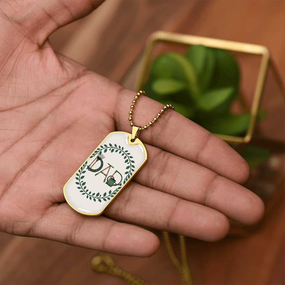 Father gif retirement personalized custom necklace fine jewelry