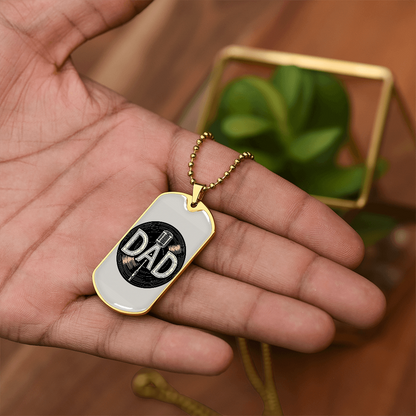 Father gift retirement custom personalized necklace fine jewelry