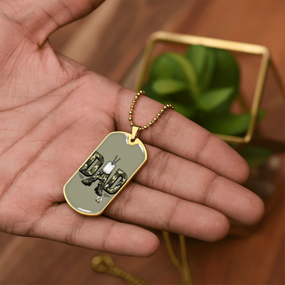 Father gift retirement personalized custom necklace fine jewelry