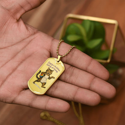 Pride Necklace Custom Name| Dog Tag Chain | Custom Dog Tag