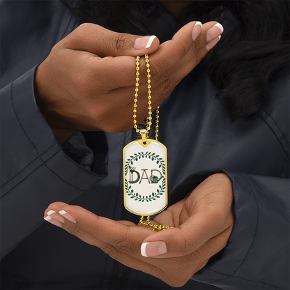 Father gif retirement personalized custom necklace fine jewelry